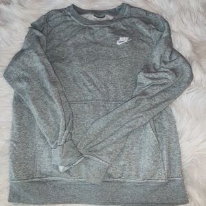 Grey Nike Crew Neck
